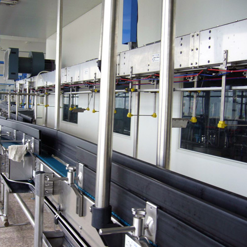 Empty Bottle Air Conveyor System