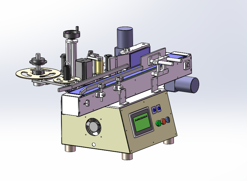 Tabletop Round Bottle Labeler