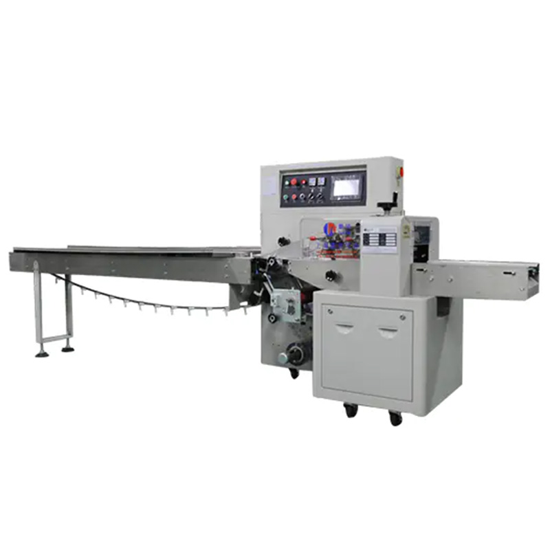 Down Film Wrap Model Horizontal Flow Wrap Machine